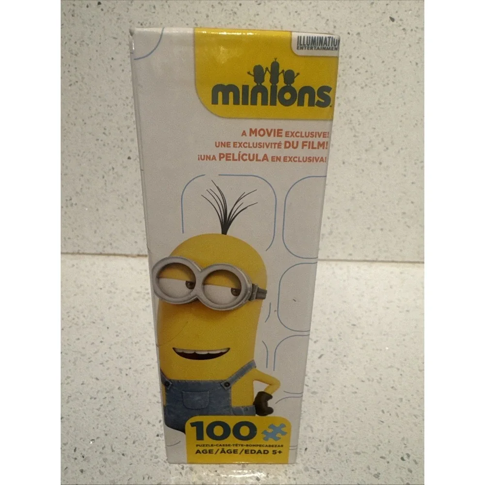 Minions Movie 100 piece Puzzle Movie Exclusive 2015 ages 5+ NEW